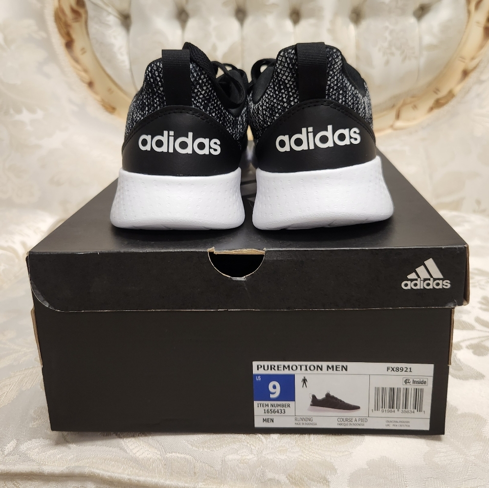 New Adidas PureMotion Men's Running Shoes Size 9 - Picture 2 of 14